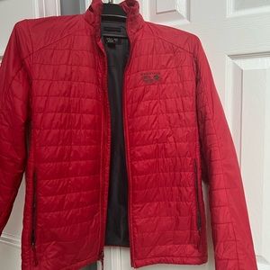 Mountain Hardwear StretchDown Jacket Mens Fiery Red size L like new